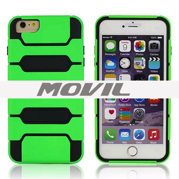 NP-2169 Combinación tpu   pc funda para Apple iPhone 6 -7